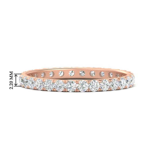 0.75 Ct. Round Eternity Wedding Band