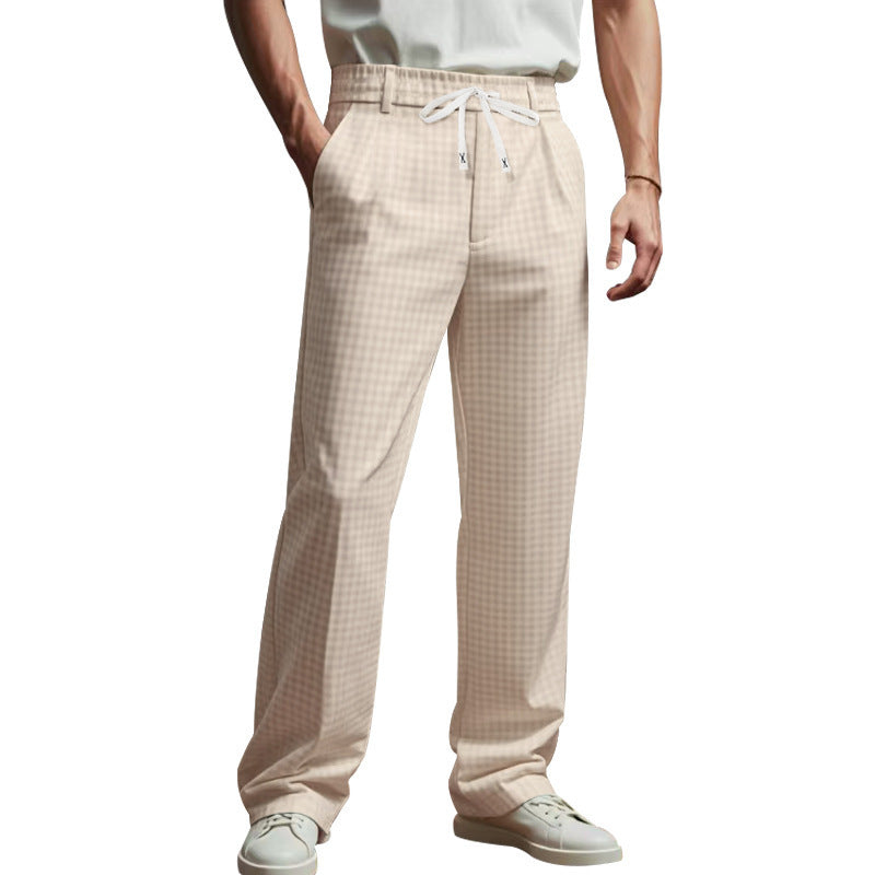 Men's Business Casual Loose Simplicity Pants