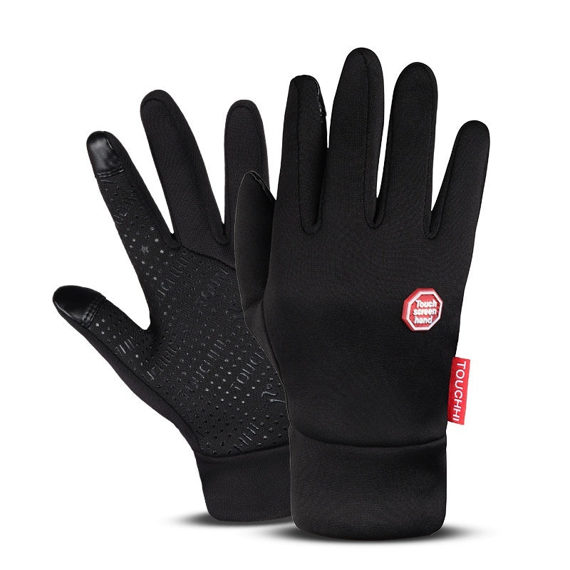 Men's Touch Screen Windproof Warm Usb Heating Gloves