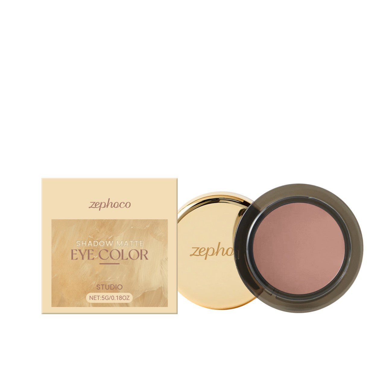 Eye Shadow Is Naturally Colored And Hard To Take Off Makeup