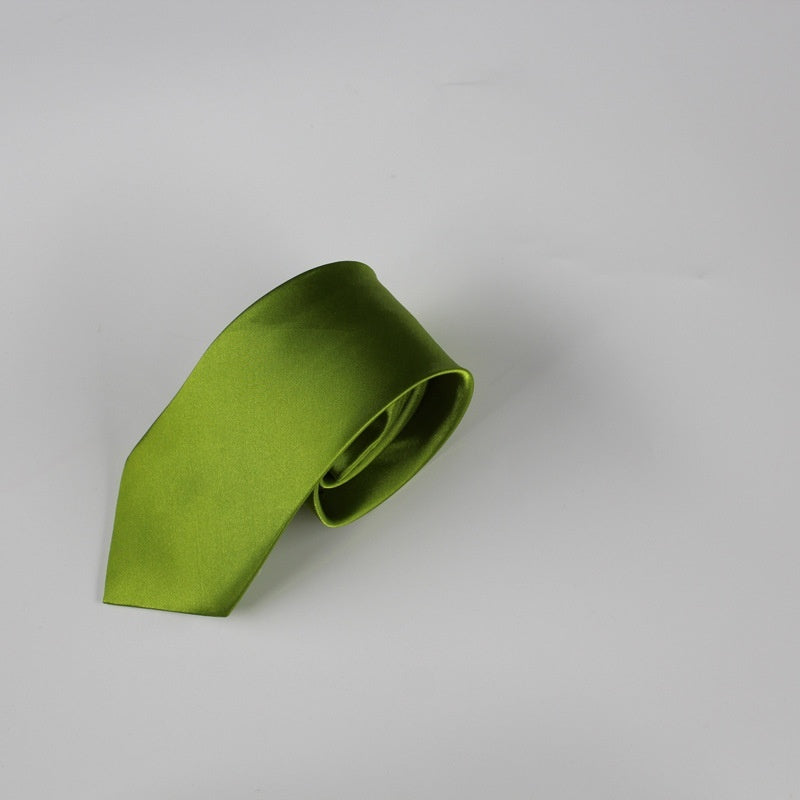 Men's 8cm Plain Suit Tie