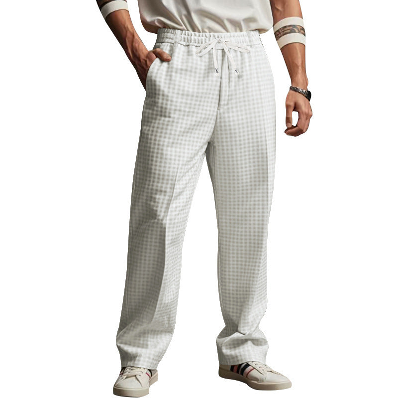 Men's Business Casual Loose Simplicity Pants