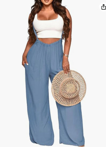 sleeveless Casual Jumpsuit