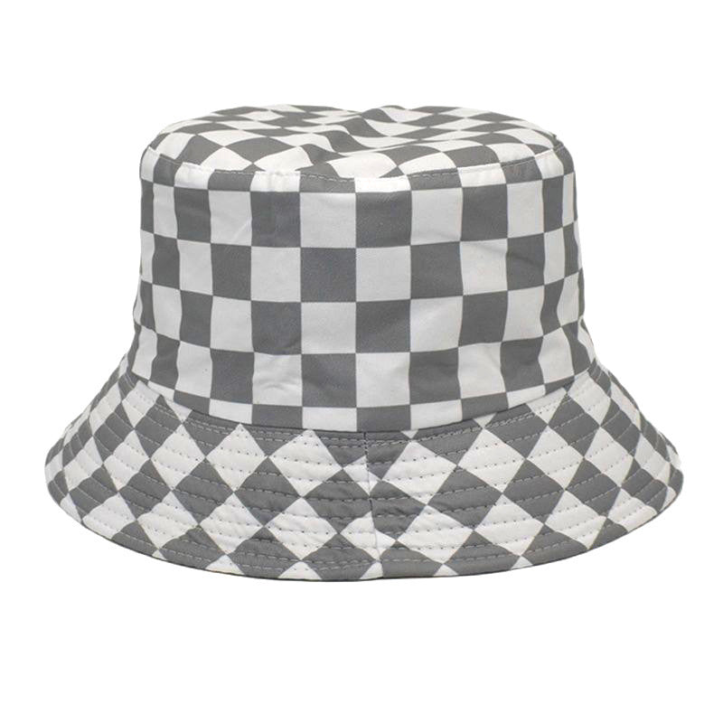 Men's Checkered Bucket Hat