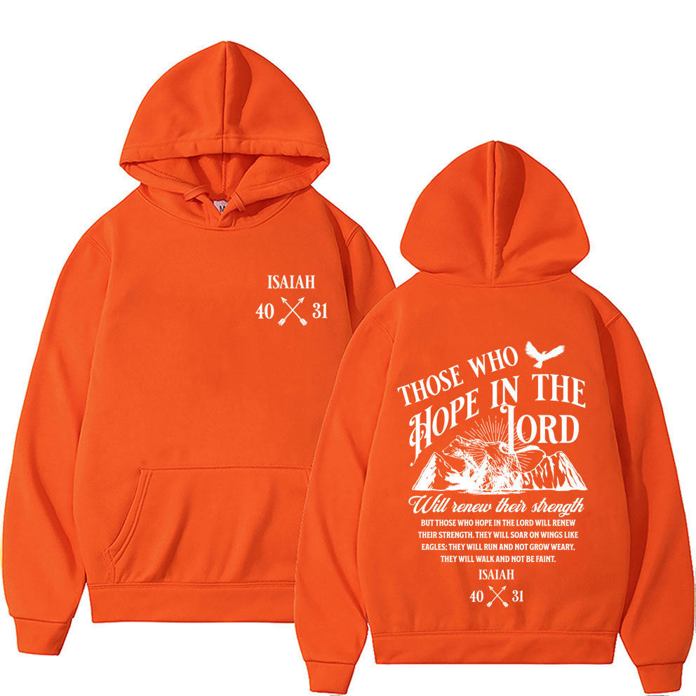 Men's Christian Print Hoodies