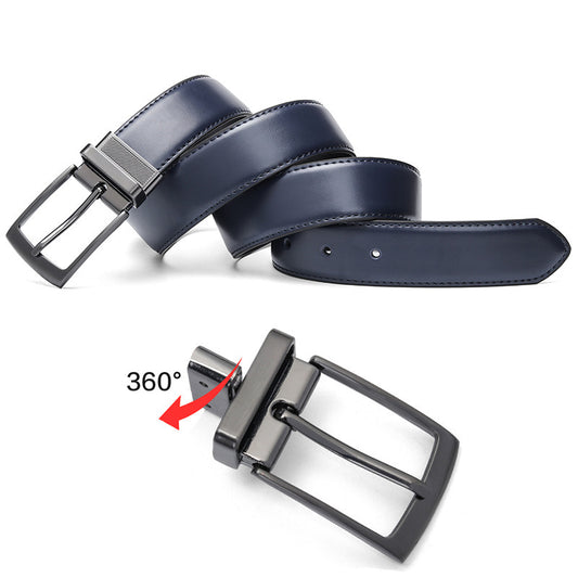 Men's Rotating Pin Buckle Belt