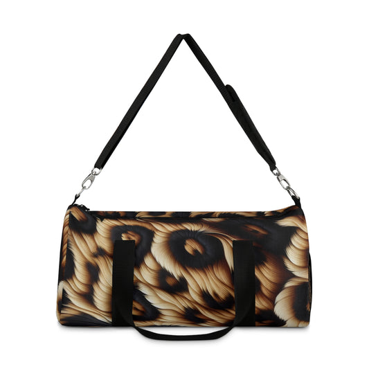 Stylish Patterned Duffel Bag - Perfect for Travel and Gym