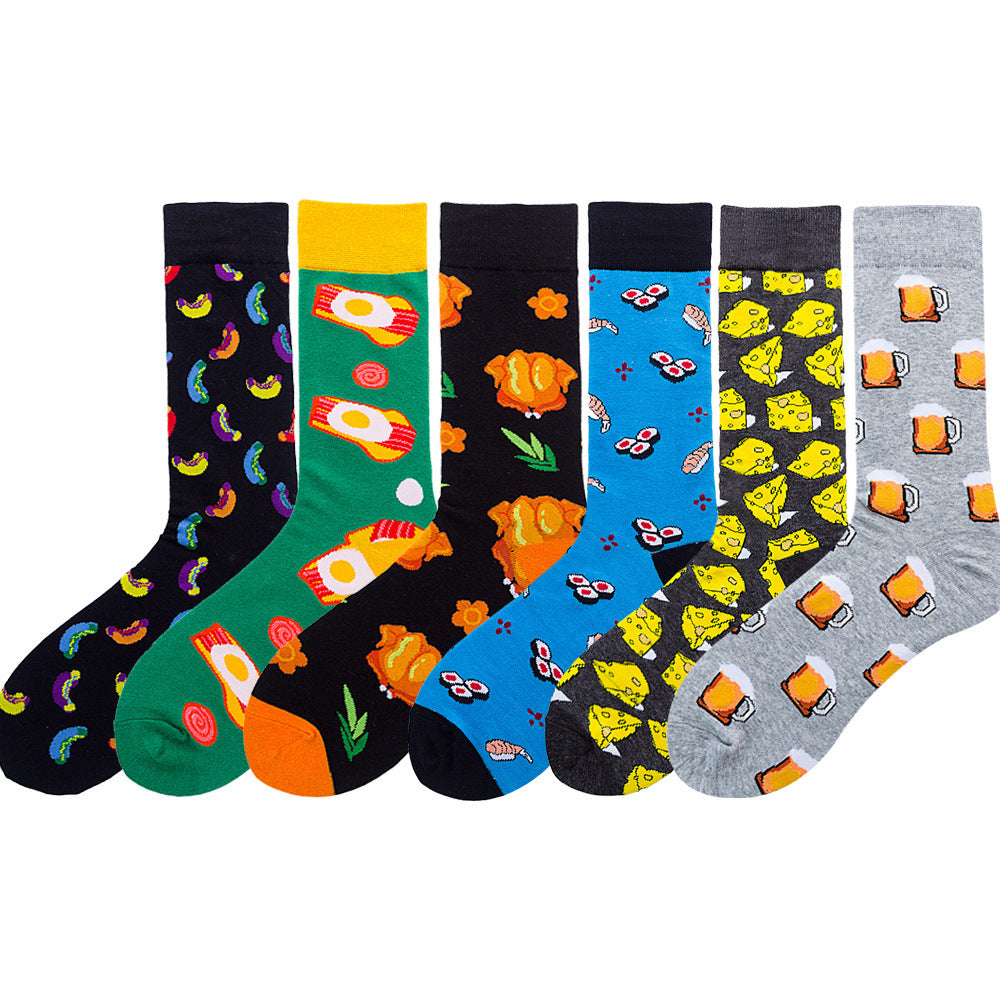 Men's Fun Cotton Socks