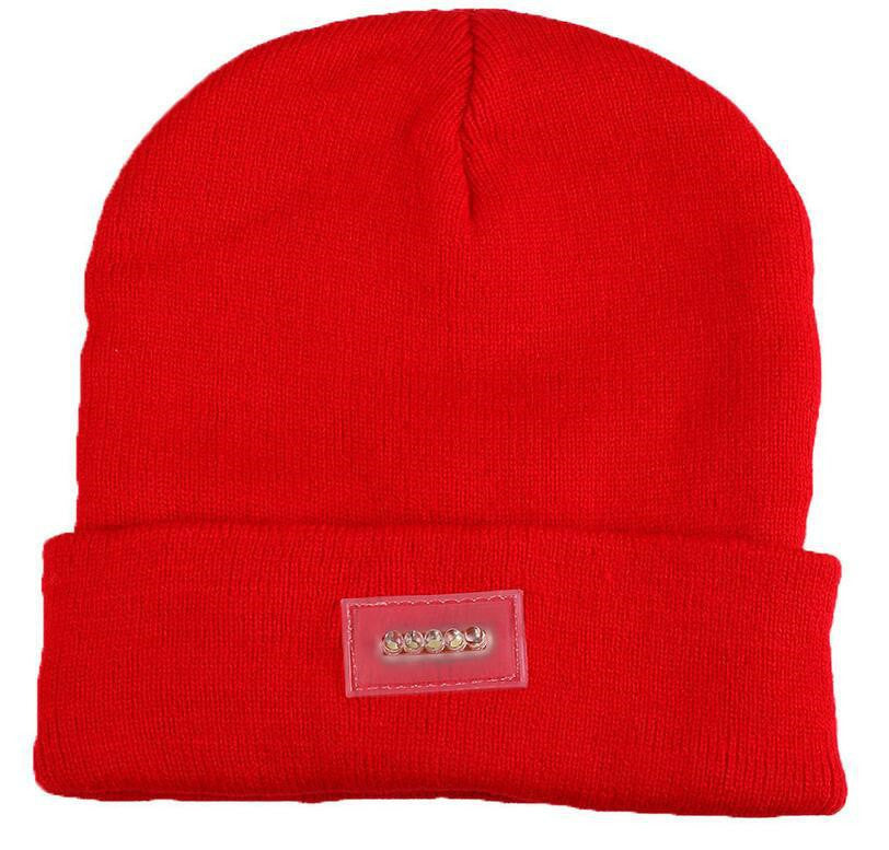 Men's LED Flashlight Beanie