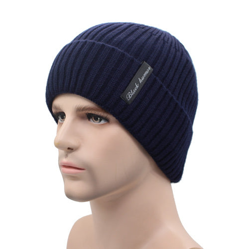 Men's Knitted Beanie and Neck Warmer Set (or Single Beanie)