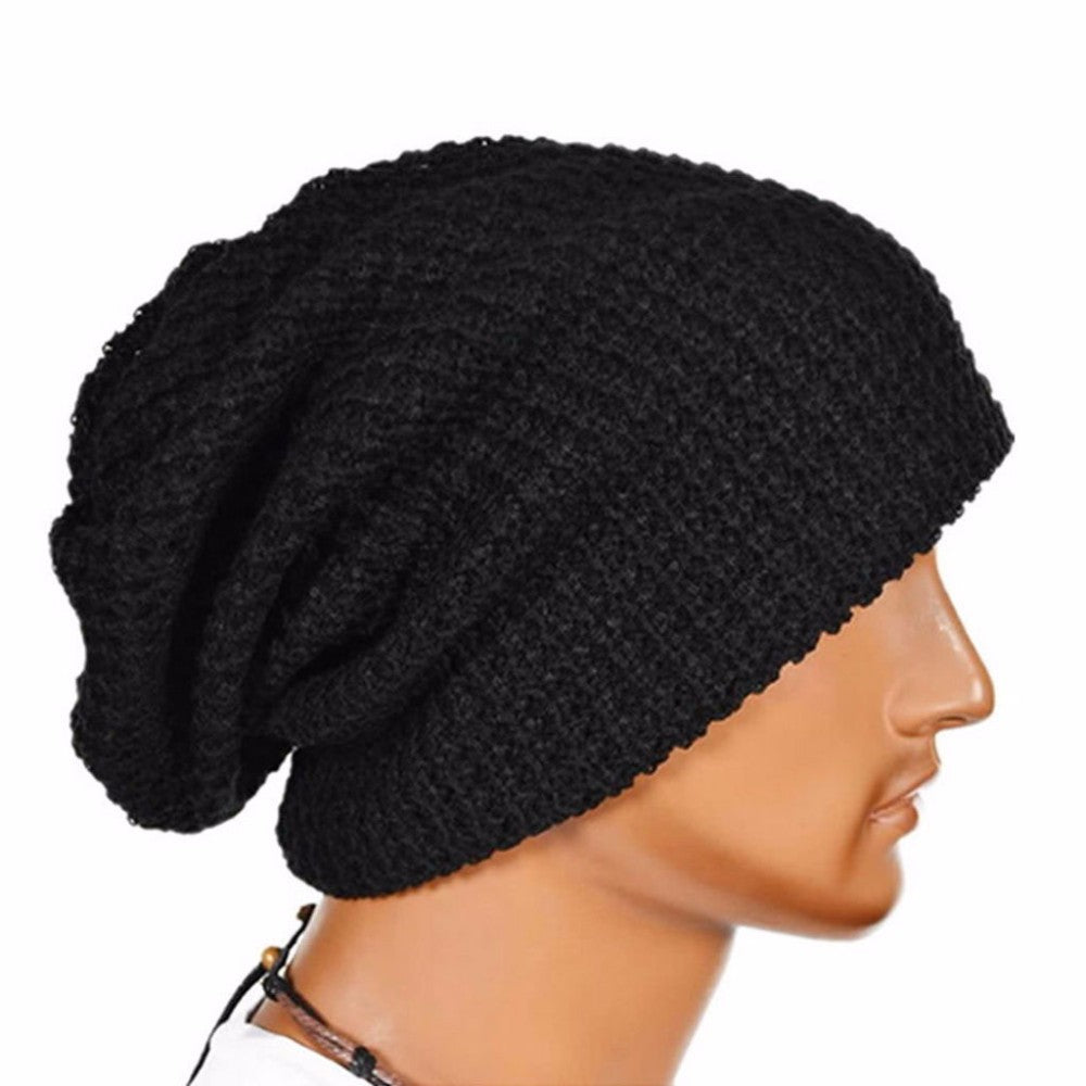 Men' s Knitted Loose Beanie