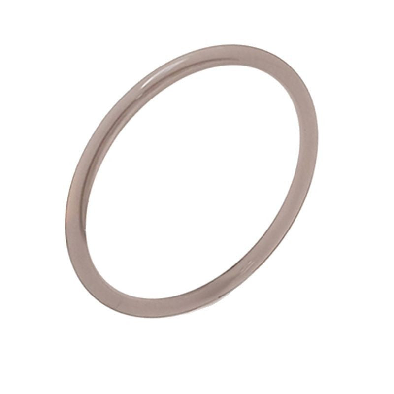 Natural Ice Stone Citrine Bracelet Round Bar Bangle