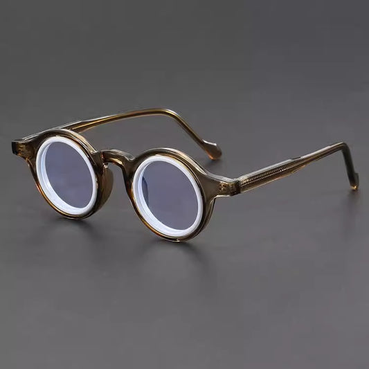 Niche Handmade Eyeglass Frames For Men With Photochromic Prescription Lenses