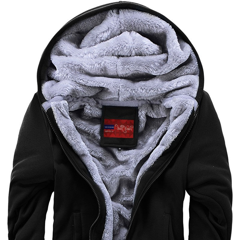 Men's Hooded Sport Fleece Sweater