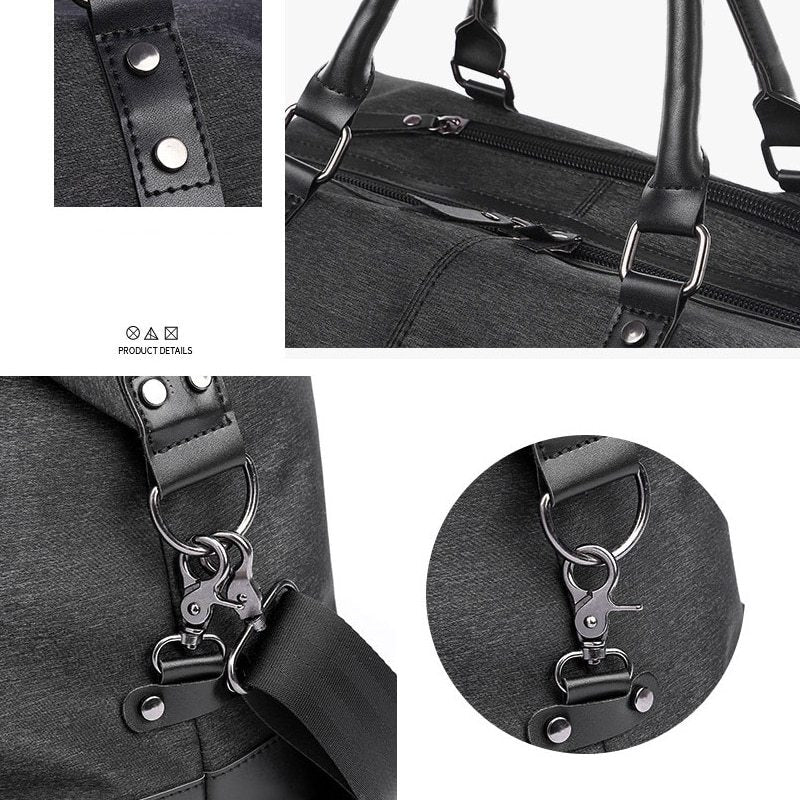 New Travel Luggage Water Resistant Oxford Men Bag
