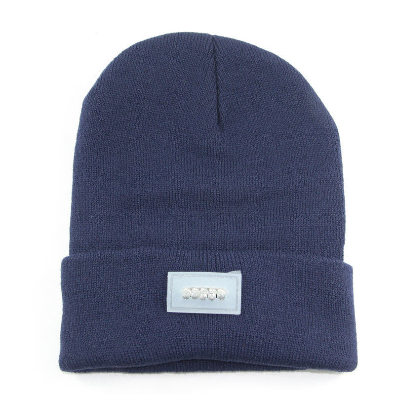 Men's LED Flashlight Beanie