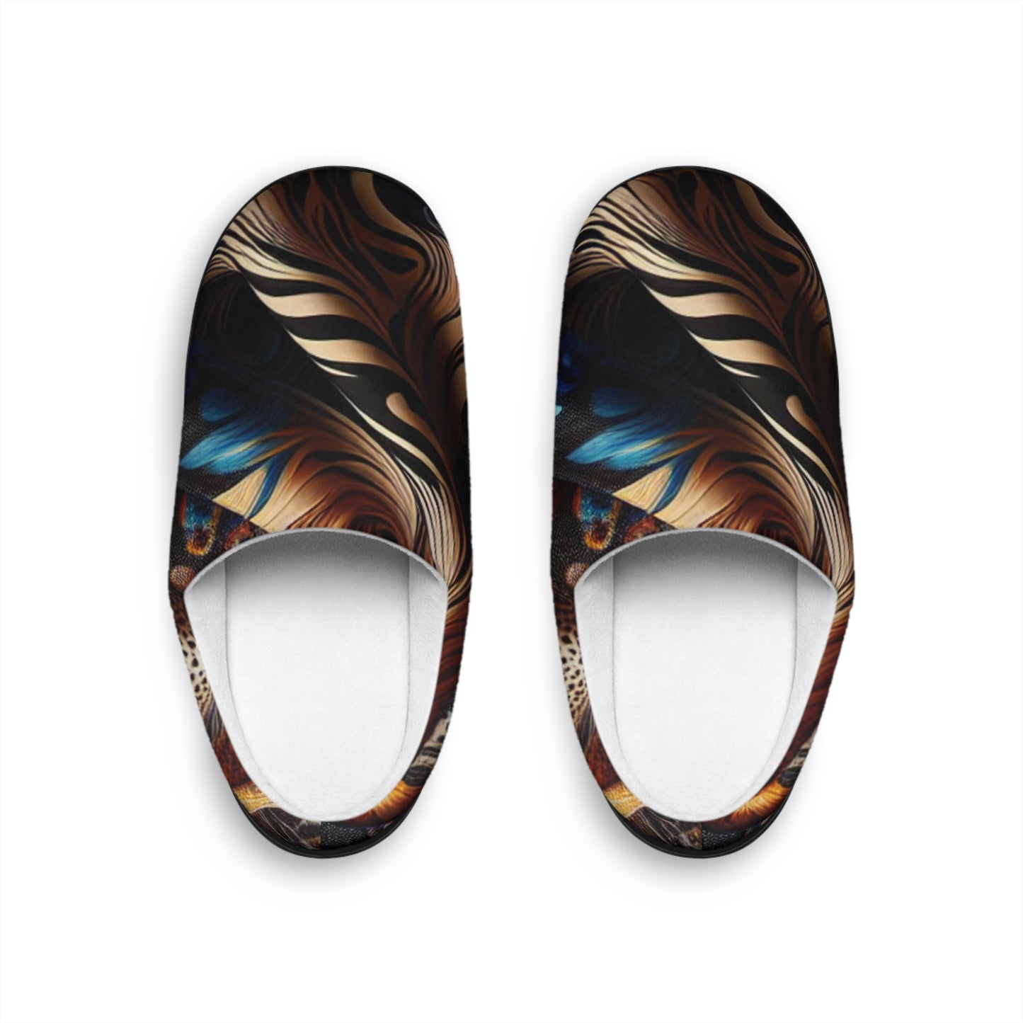 Stylish Women's Indoor Slippers, Cozy Footwear, Gift for Her, Unique Home Slippers, Comfortable House Slide-On Shoes