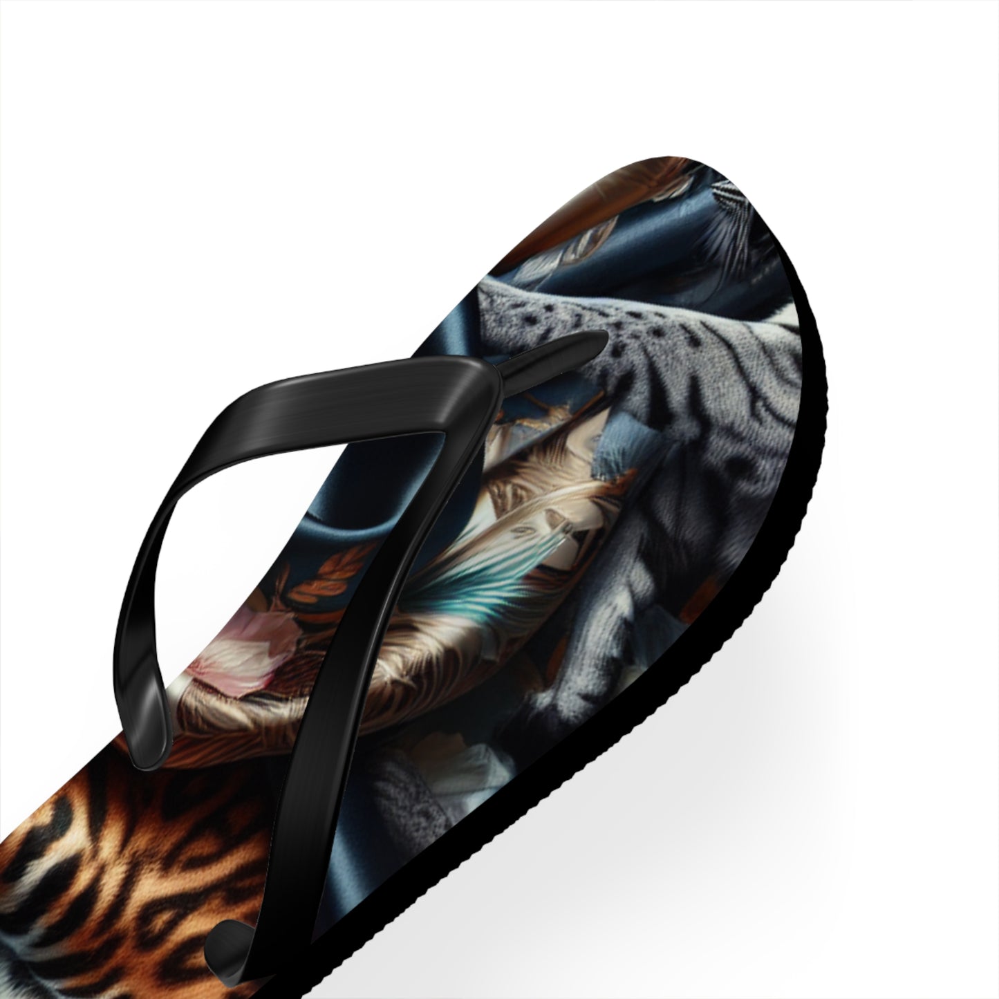 Boho Chic Flip Flops - Trendy Summer Footwear for Beach Days, Pool Parties, Casual Outings, Vacation Essentials, Gift for Her