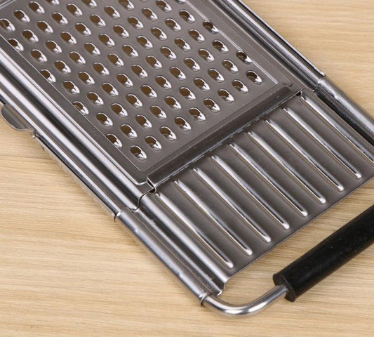 Stainless Steel Grater, Vegetable And Fruit Slicer, Peeler by GJG Denim