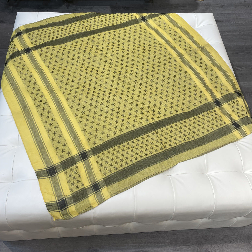 Tactical Pure Cotton Scarf For Men