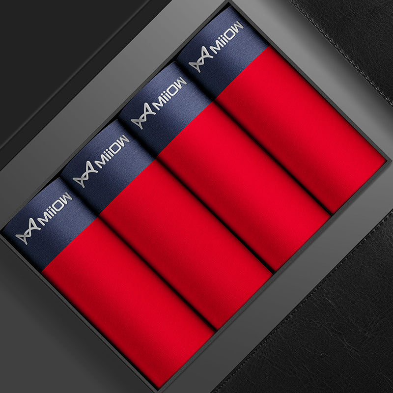 Men's Pure Cotton Underwear Antibacterial Breathable