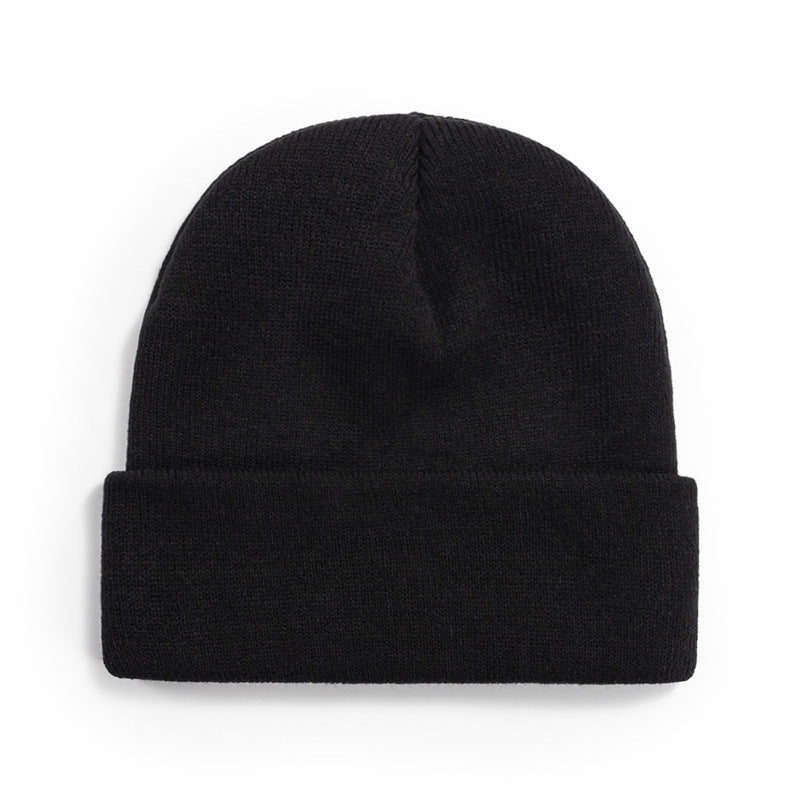 Men's Knitted Solid Color Beanie