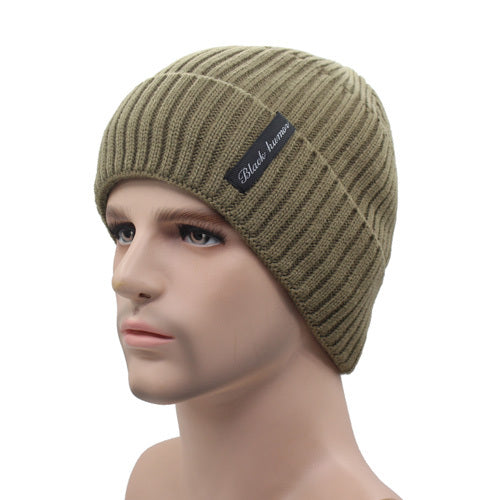 Men's Knitted Beanie and Neck Warmer Set (or Single Beanie)