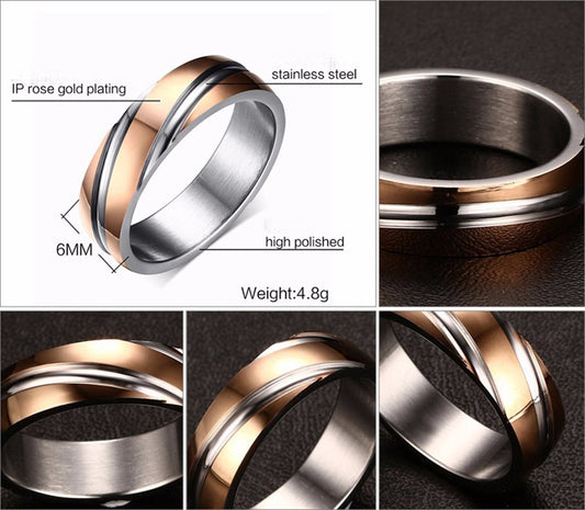 Lead & Nickel Free Stainless Steel Men's Ring