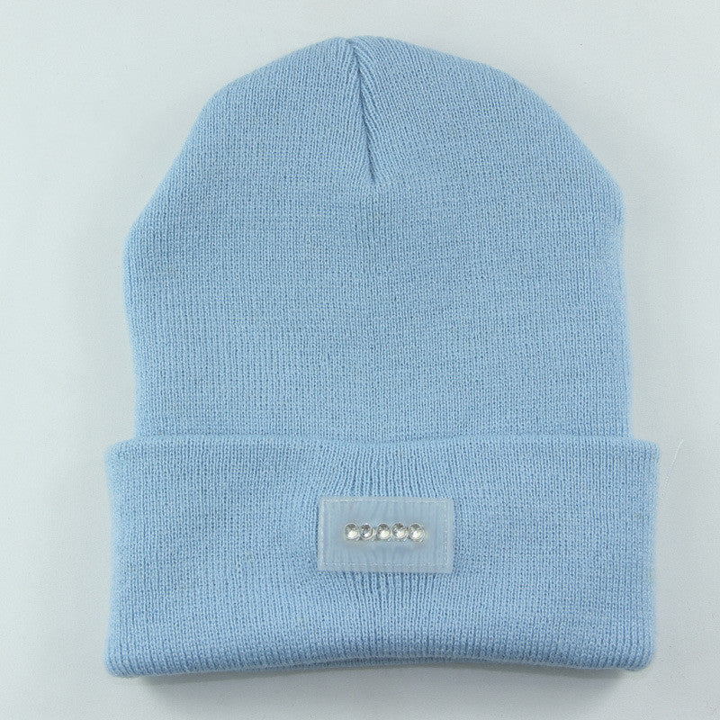 Men's LED Flashlight Beanie