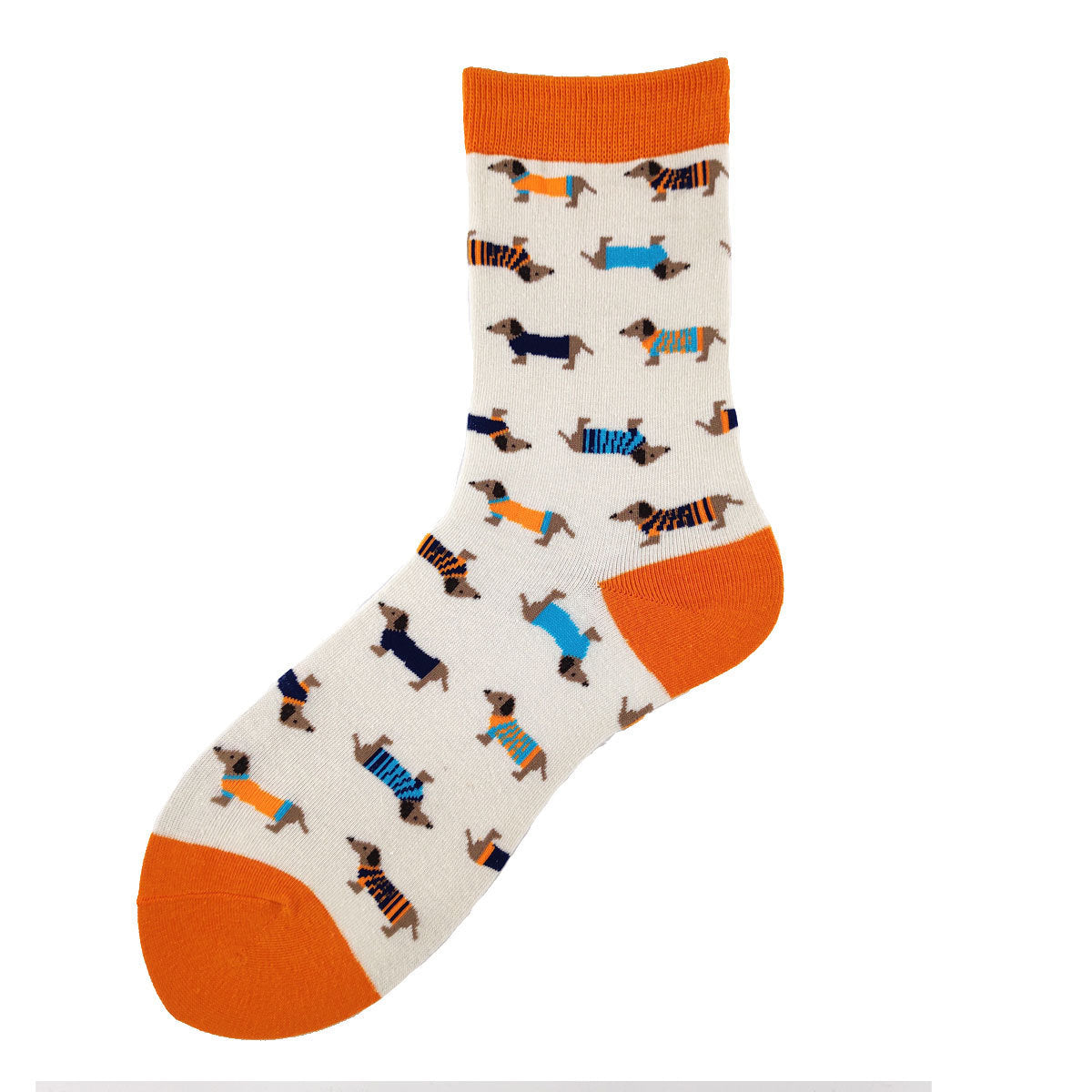 Men's Cotton Creativity Dog Series Cartoon Socks