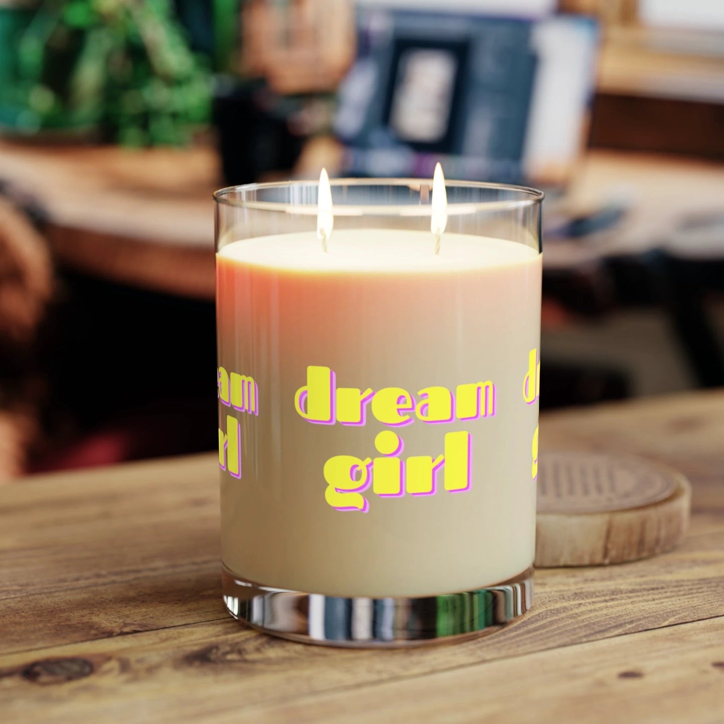 Dream girl Scented Candle - Full Glass, 11oz by Printify