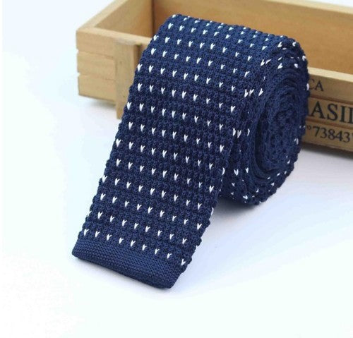 Men's Knitted Leisure Striped Ties