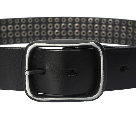 Men's Cowhide Belt Retro