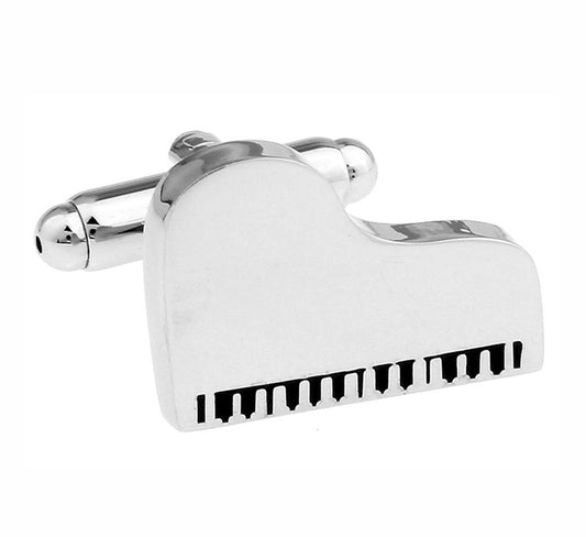 Music Gift Grand Piano Men's Cufflinks