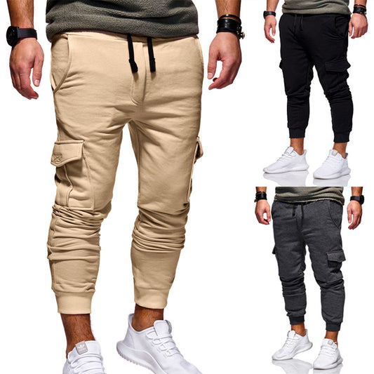 Men's Draping With Pocket Casual Sweatpants