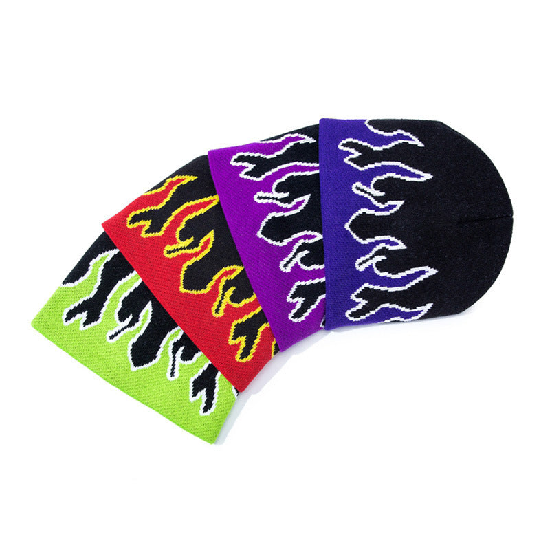 Men's Warm Flame Wool Beanie