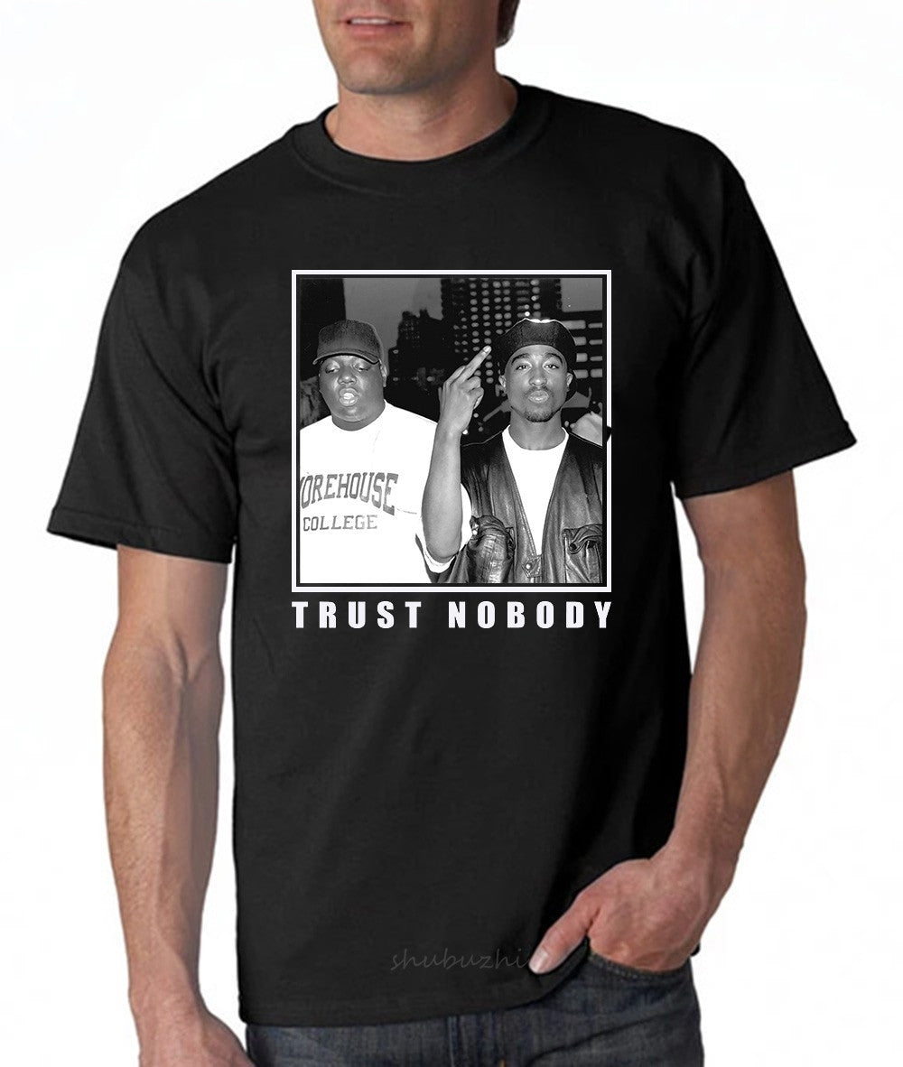 Men's Trust Nobody Shirt 2Pac & Biggie