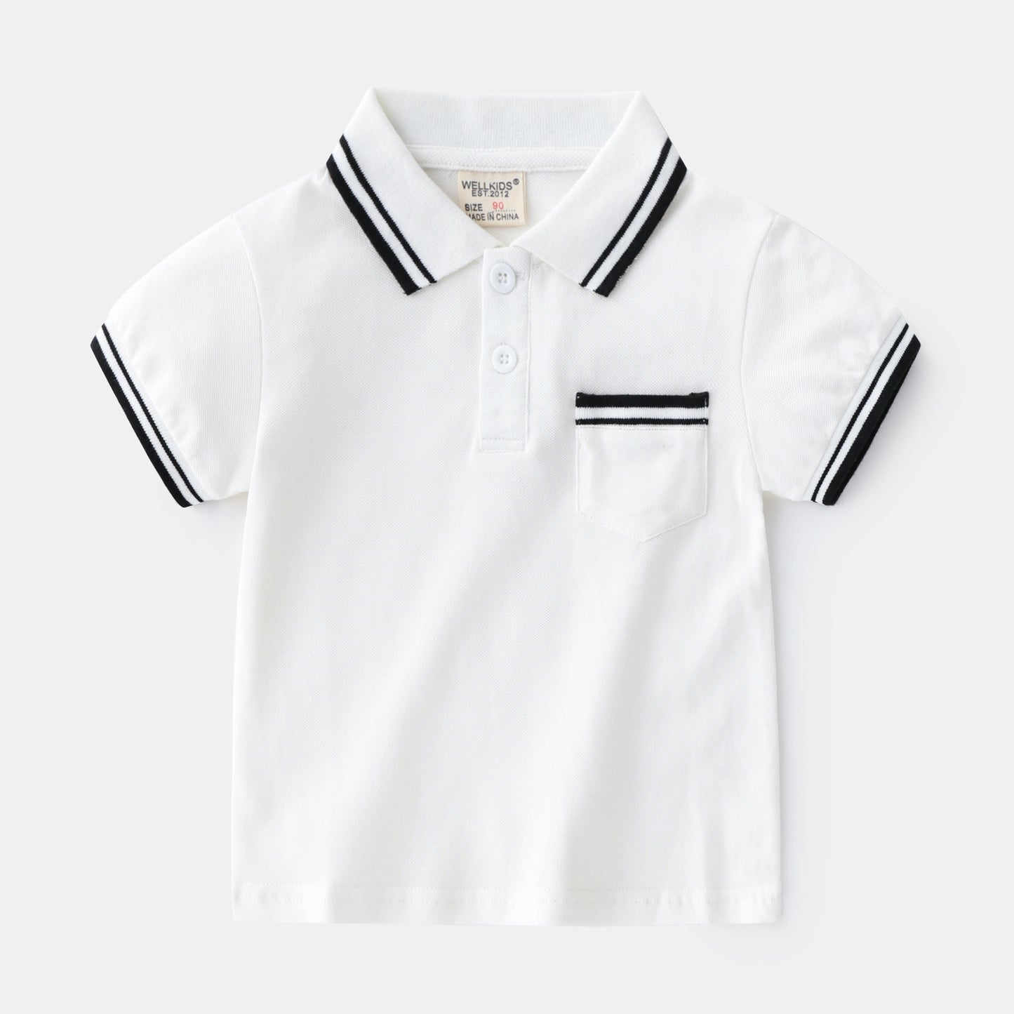 Boys' T-Shirt Summer Polo Shirt by GJG Denim