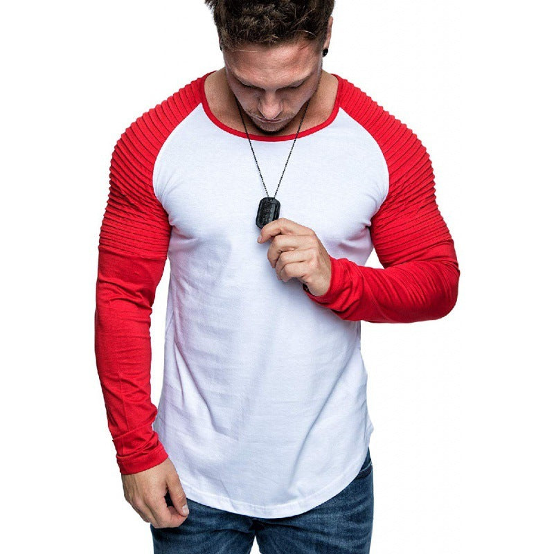 Men's Long Sleeve Baseball Style T-shirts
