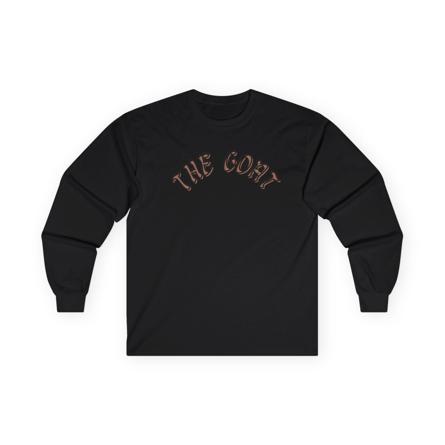 The GOAT Unisex Long Sleeve Tee, Casual Wear, Perfect for Sports Fans, Gift for Him or Her, Iconic Statement Shirt