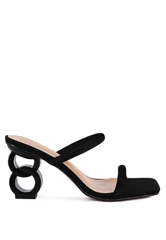 DOWNTOWN EXPERIMENT HEEL SLIDE SANDALS by Coco’s Tee Boutique
