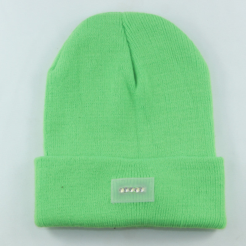 Men's LED Flashlight Beanie