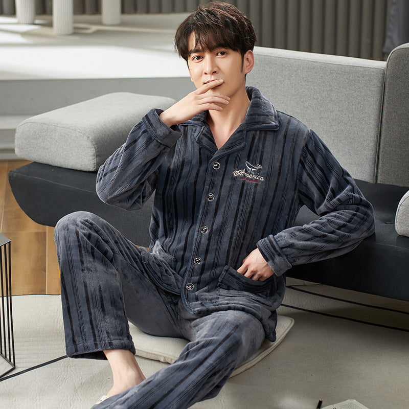 Men's Thick Pajamas