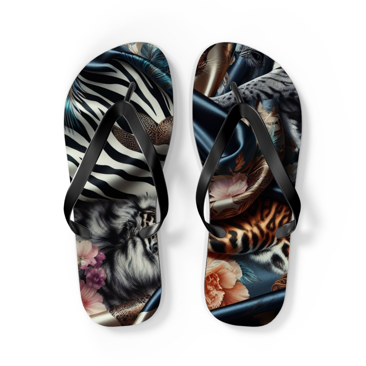 Boho Chic Flip Flops - Trendy Summer Footwear for Beach Days, Pool Parties, Casual Outings, Vacation Essentials, Gift for Her