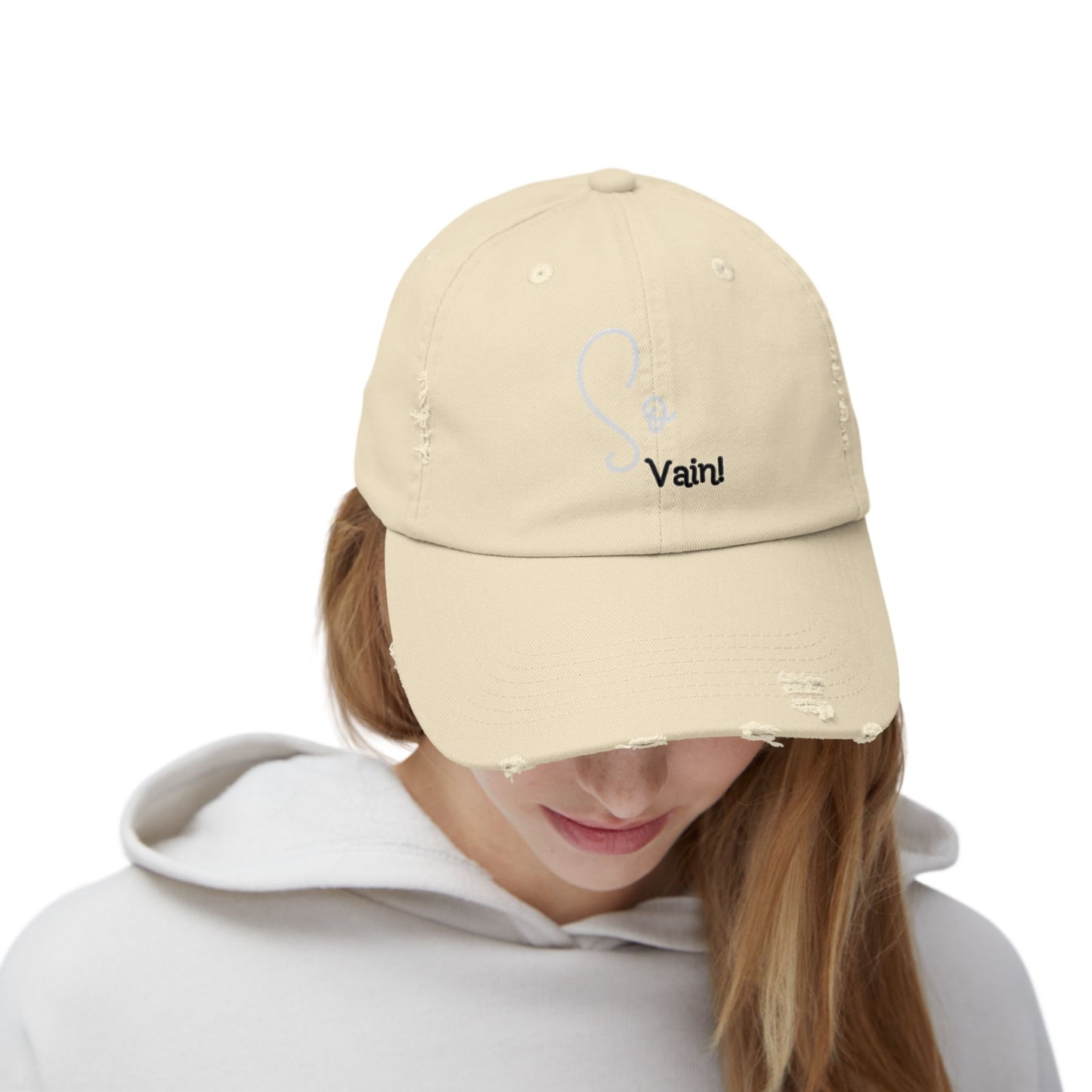So vain Unisex Distressed Cap
