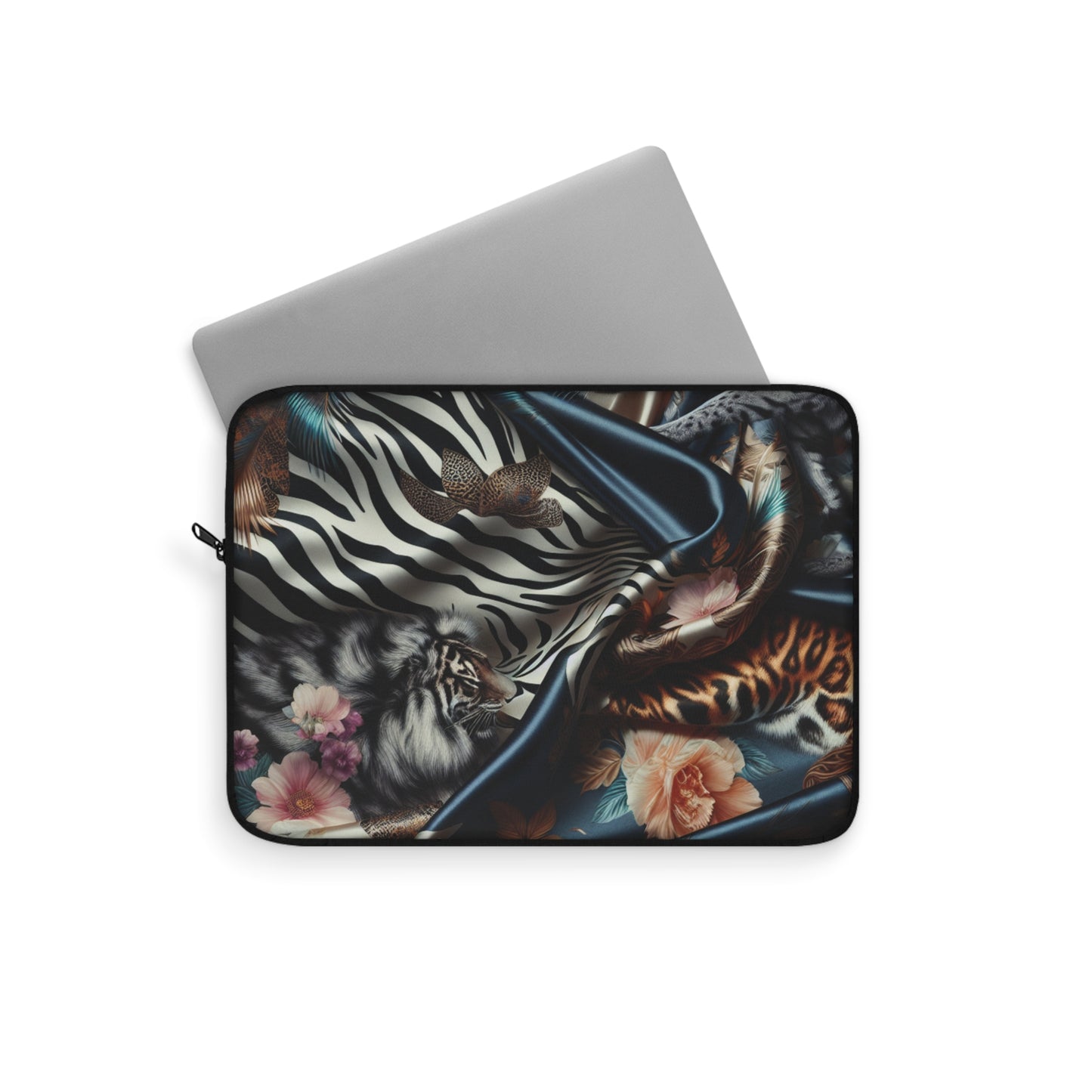 Boho Floral Laptop Sleeve, Stylish Computer Case, Cute Laptop Cover, Unique Tech Accessory, Gift for Students, Work From Home