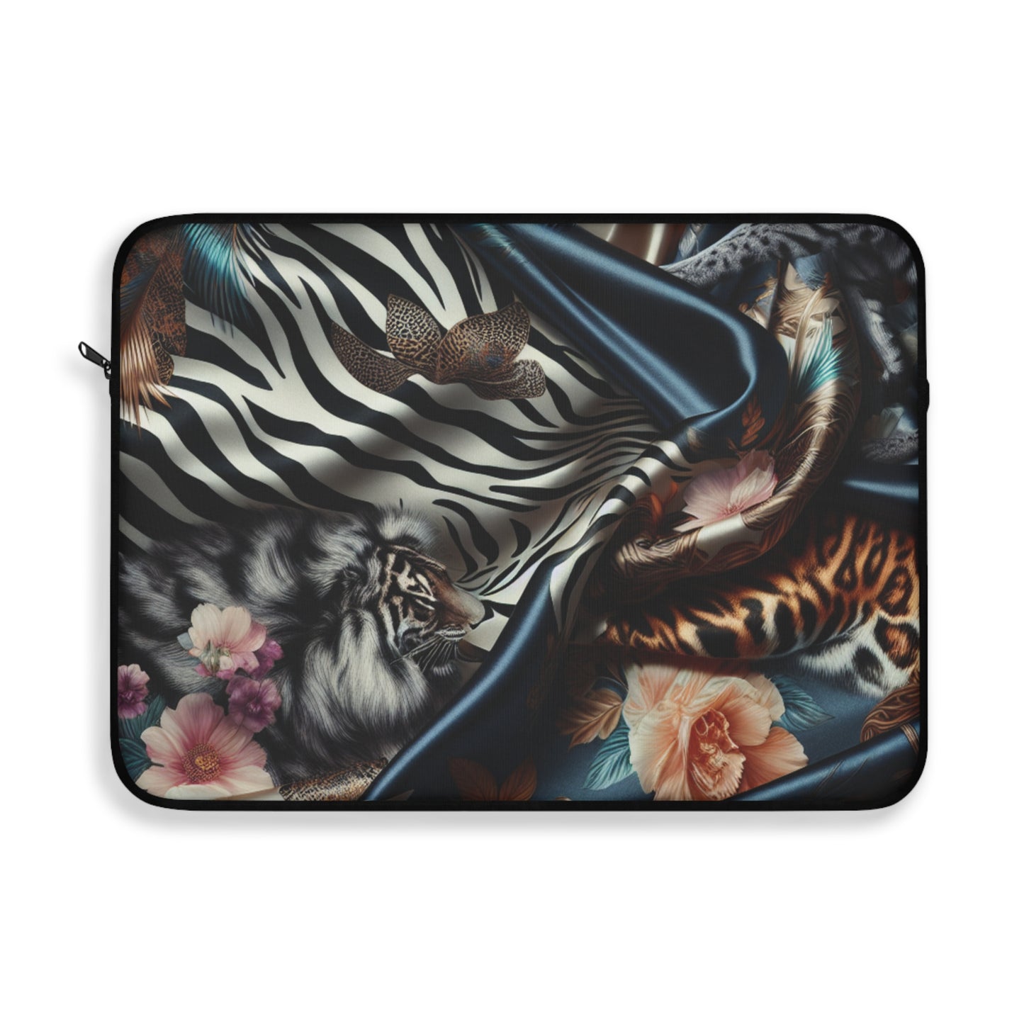Boho Floral Laptop Sleeve, Stylish Computer Case, Cute Laptop Cover, Unique Tech Accessory, Gift for Students, Work From Home
