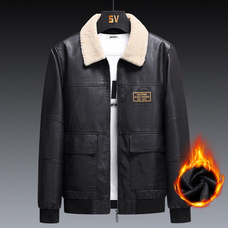 Men's Slim Fit Motorcycle Jacket