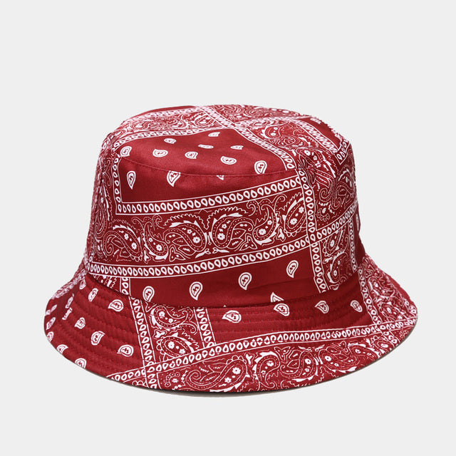 Men's Bandana Printed Bucket Hat