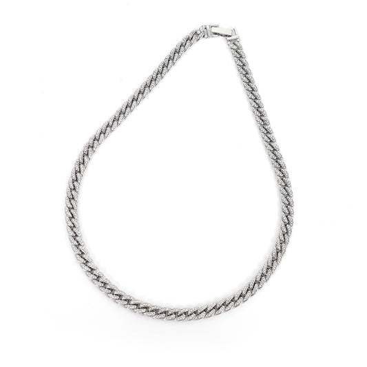 Simple Alloy Chain For Men